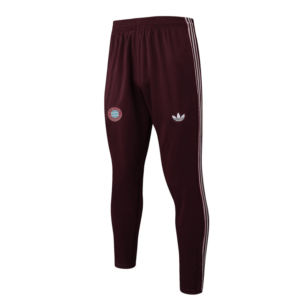 Bayern White/Burgundy Tracksuit