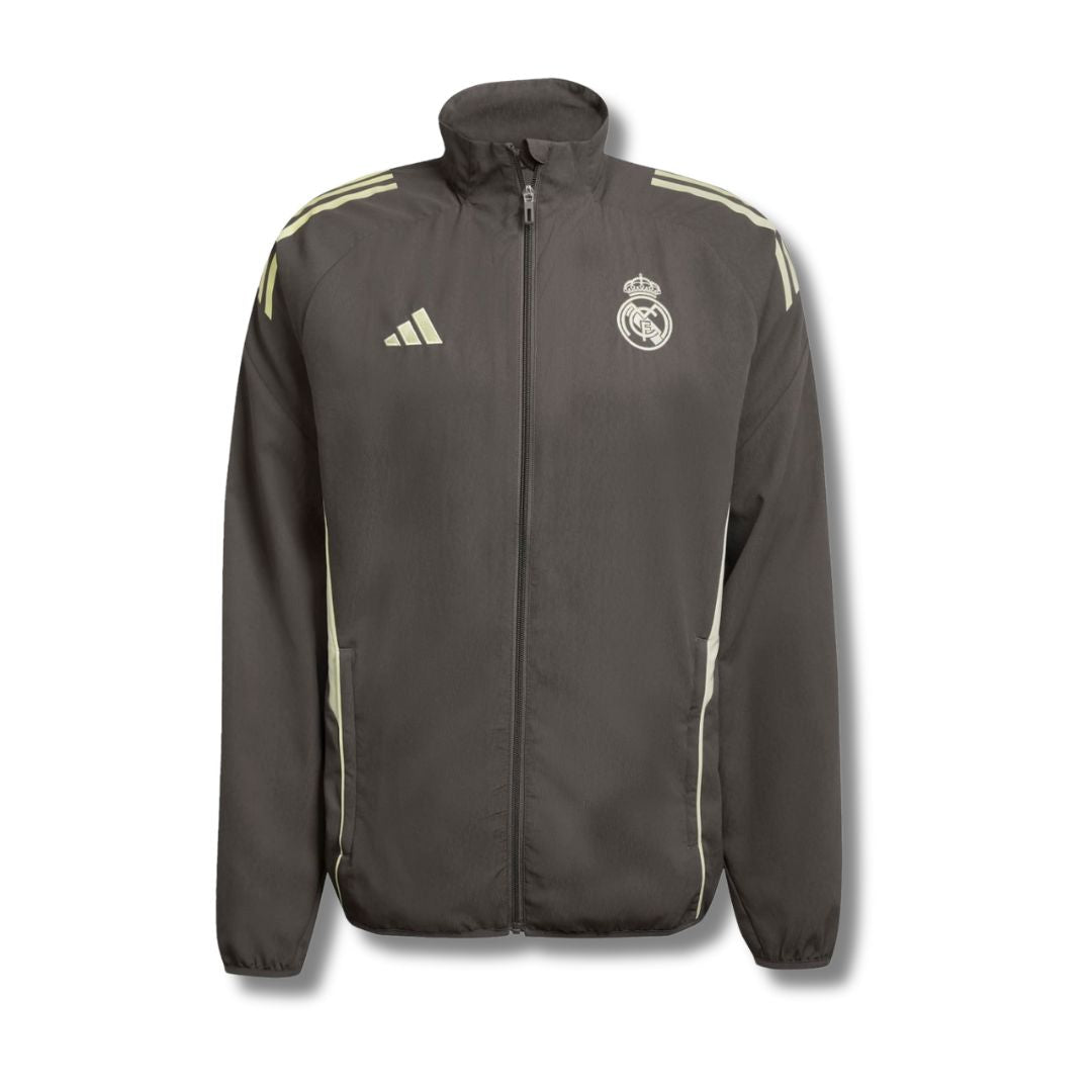 Real Madrid Grey Windbreaker