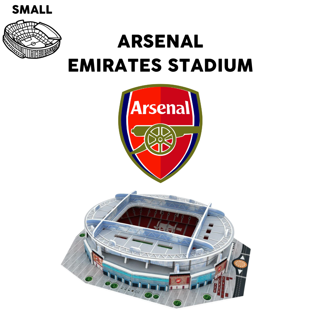 Small Emirates - Arsenal (25 pcs) 3D Stadium