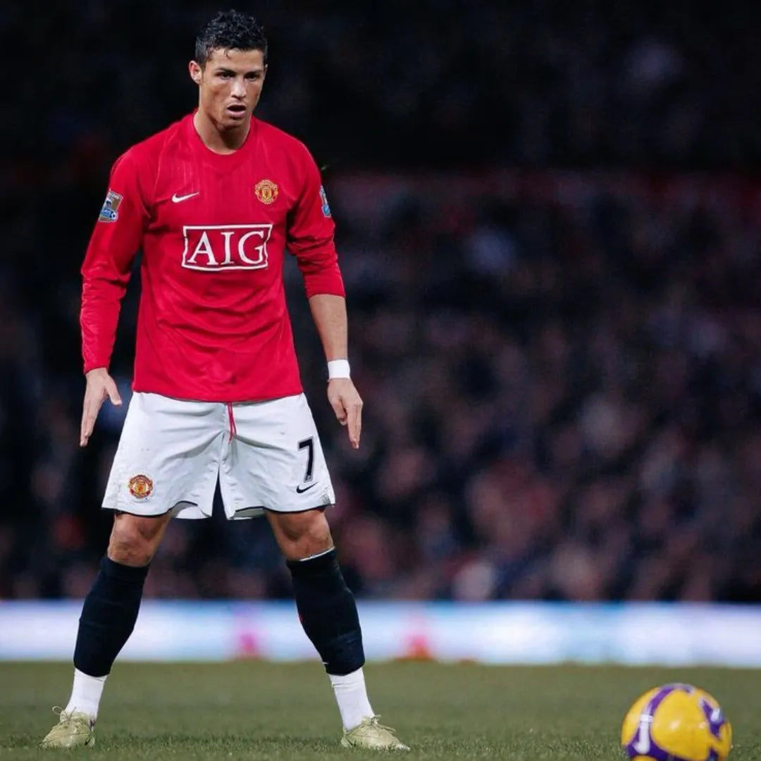 Manchester United 07/08 Long Sleeve - Home