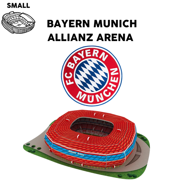Small Allianz Arena - Bayern Munich (26 pcs) 3D Stadium