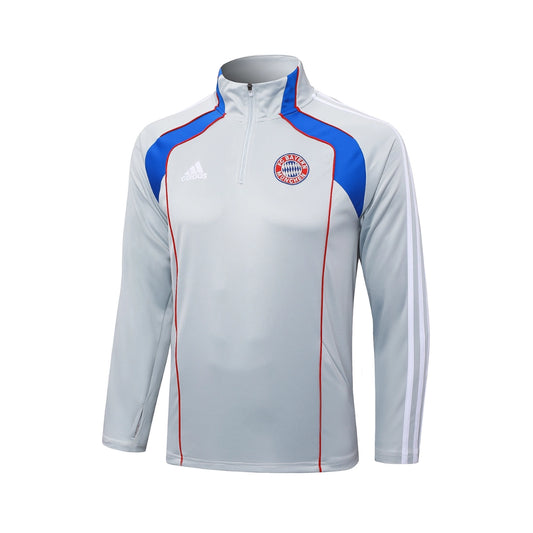 Bayern White/Blue Tracksuit
