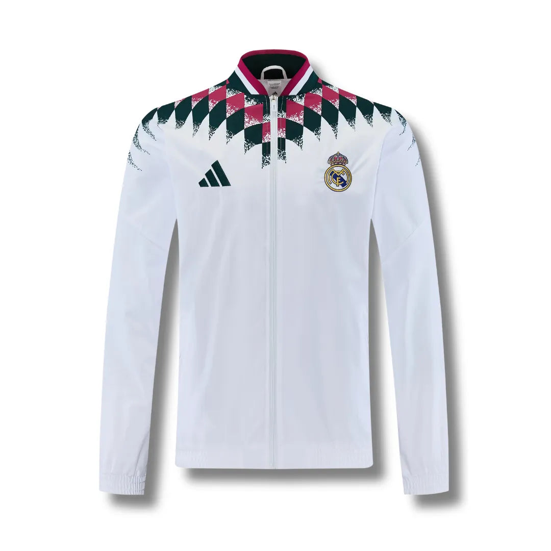 Real Madrid White Windbreaker 26/27