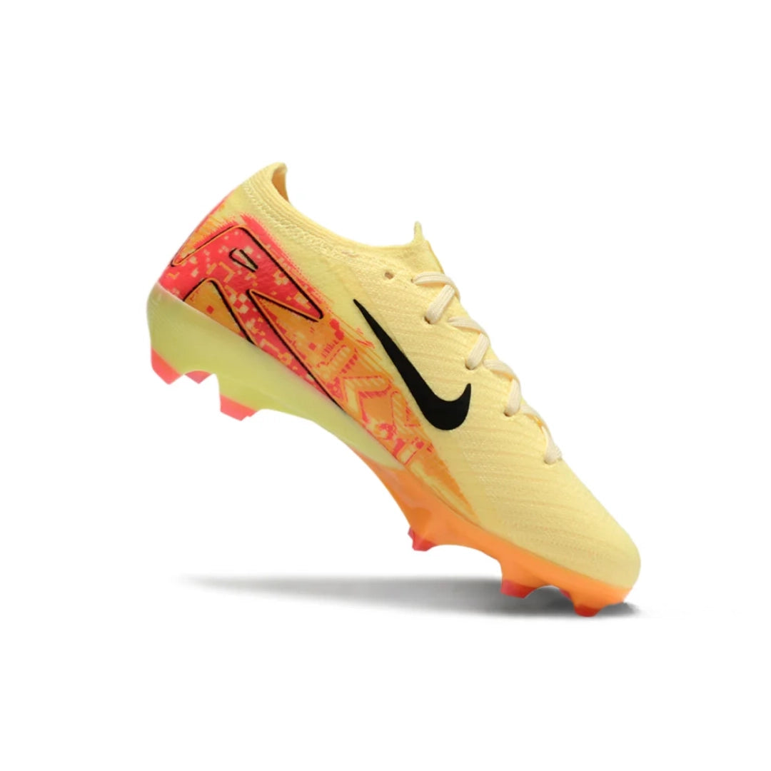 Kids Mercurial Vapor 16 Air Zoom Elite Peach/Black - FG