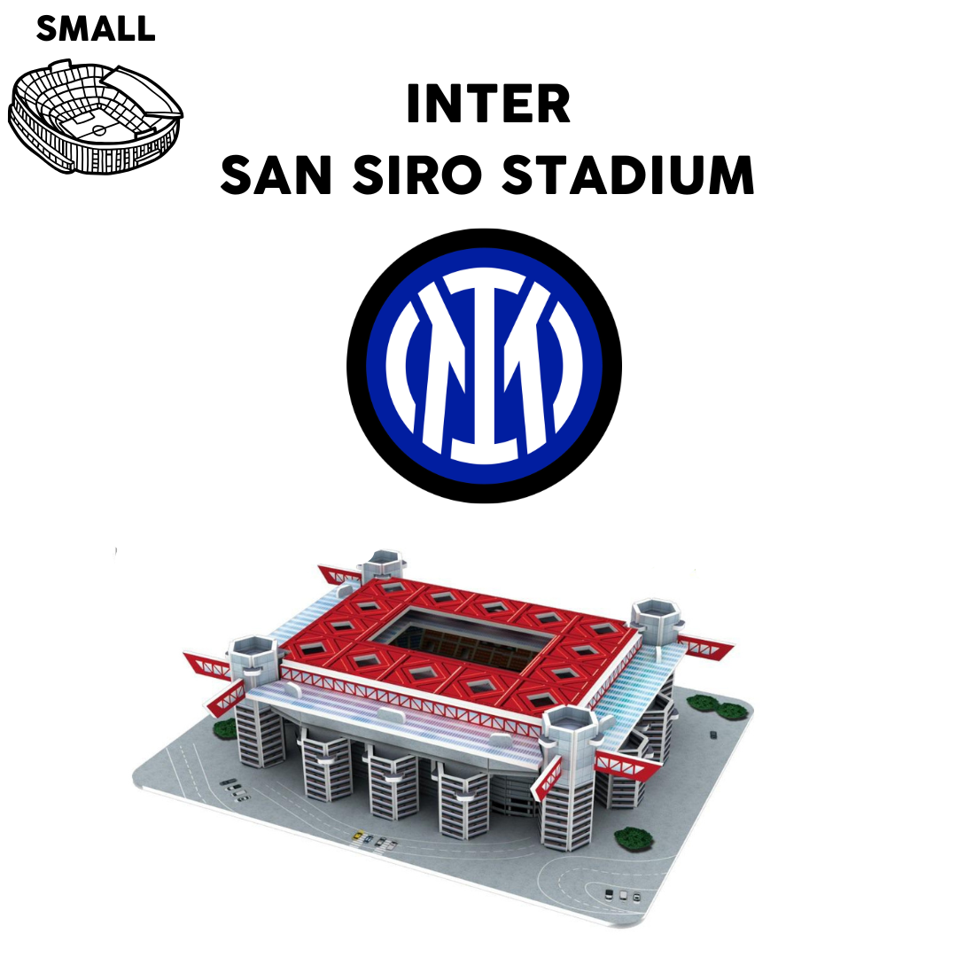 Small San Siro - Inter Milan (49 pcs) 3D Stadium - My Store
