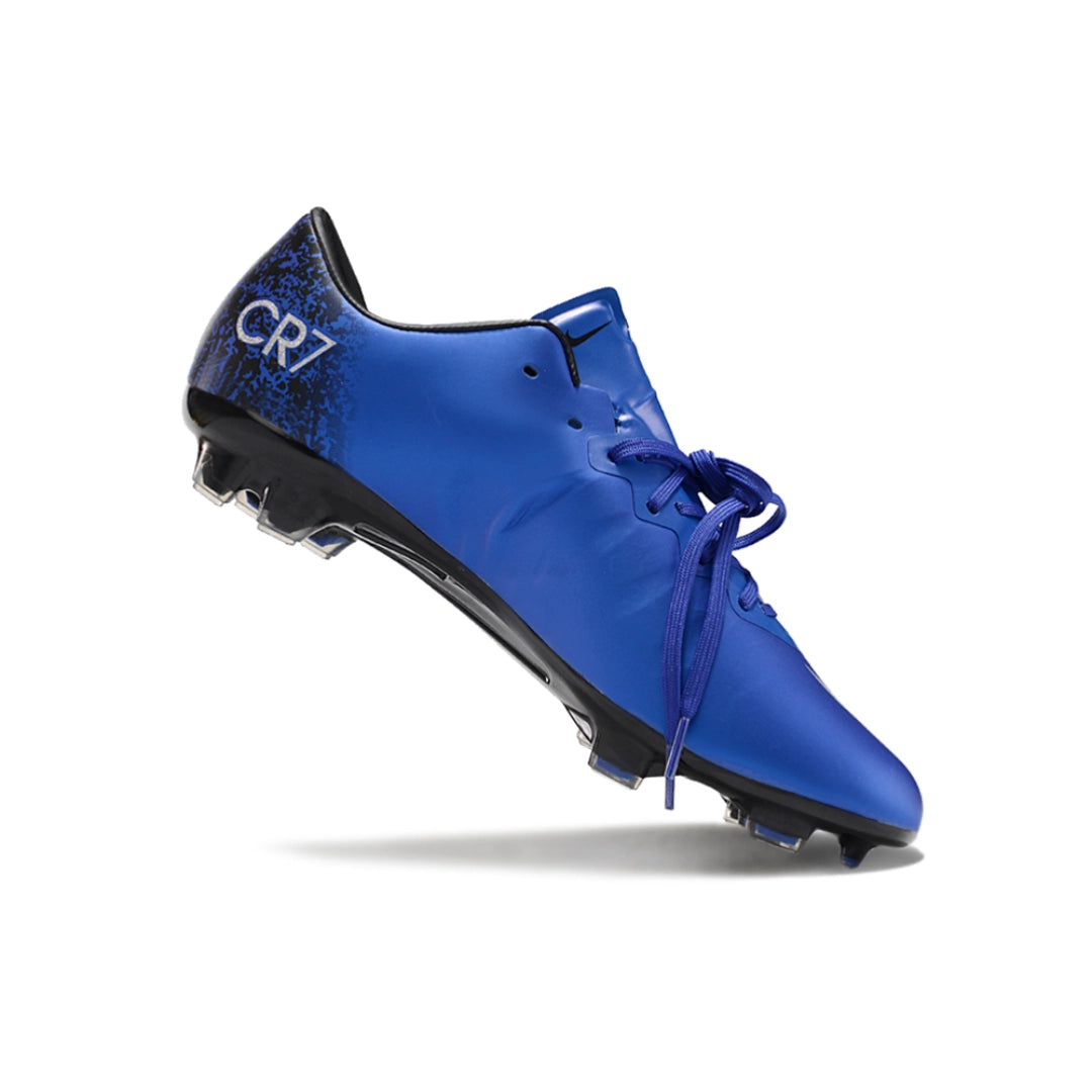 حذاء Mercurial Vapor 10 Elite "CR7" أزرق/أسود معدني - FG