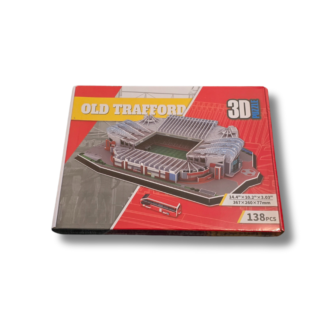 Large Old Trafford - Manchester United (138 pcs) 3D Stadium
