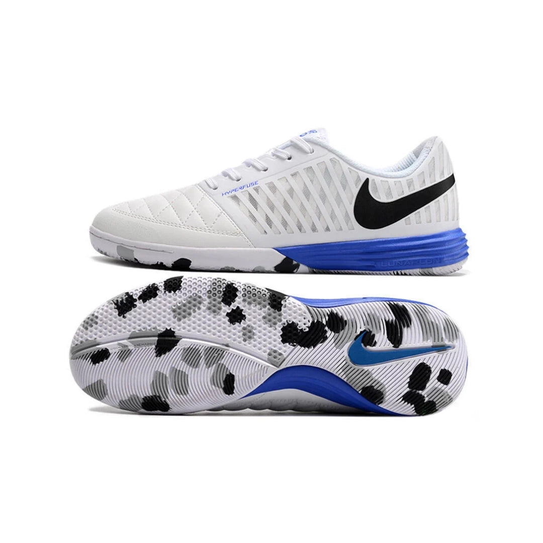 Lunar Gato 2 White/Black/Blue Futsal - IC