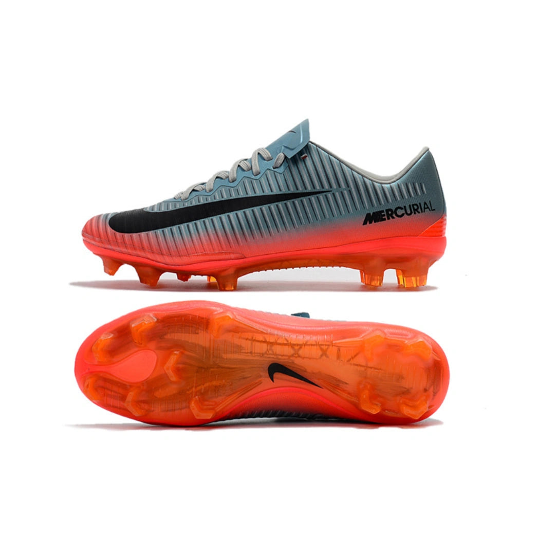 Mercurial Vapor 10 Elite "CR7" رمادي/برتقالي - FG