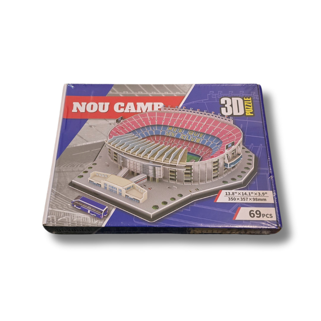 Large Camp Nou - Barcelona (69 pcs) 3D Stadium