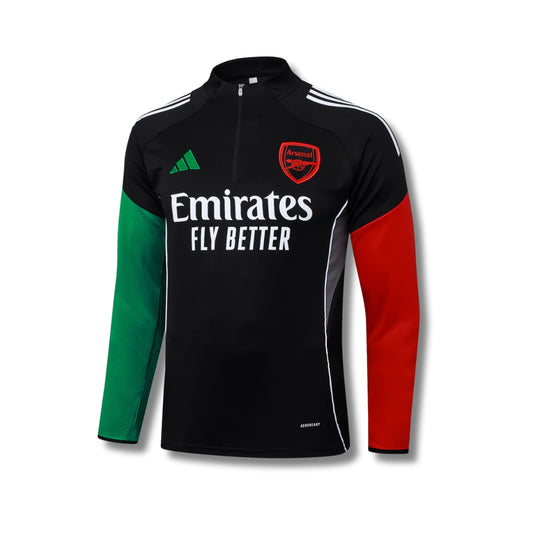 Arsenal Black/Red/Green Tracksuit