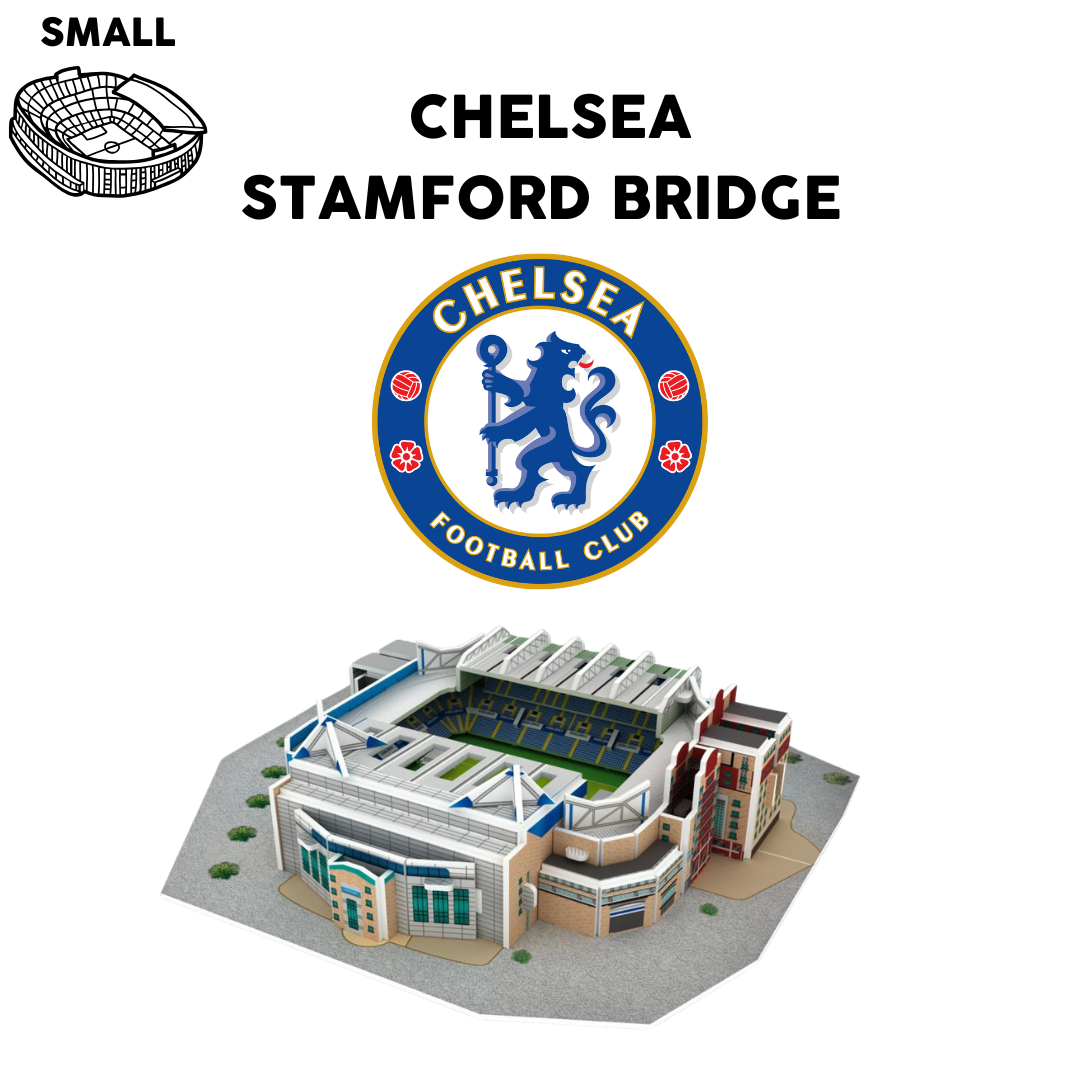Small Stamford Bridge - (45 pcs) 3D Stadium