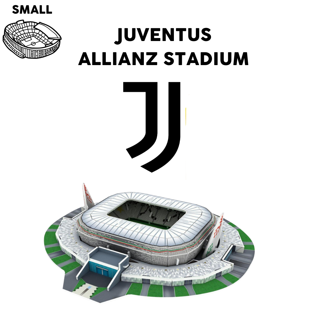 Small Allianz - Juventus (24 pcs) 3D Stadium