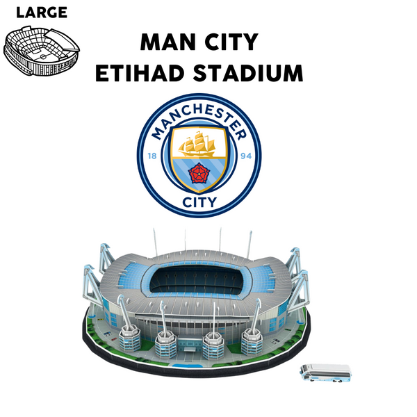 Large Etihad - Manchester City (118 pcs) 3D Stadium
