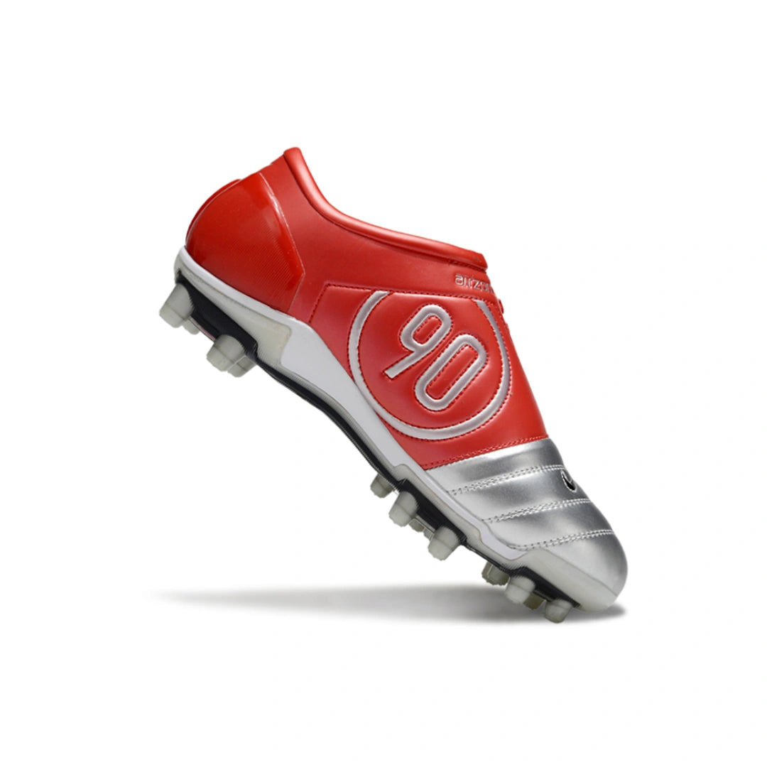 T90 Retro فضي/أحمر - FG