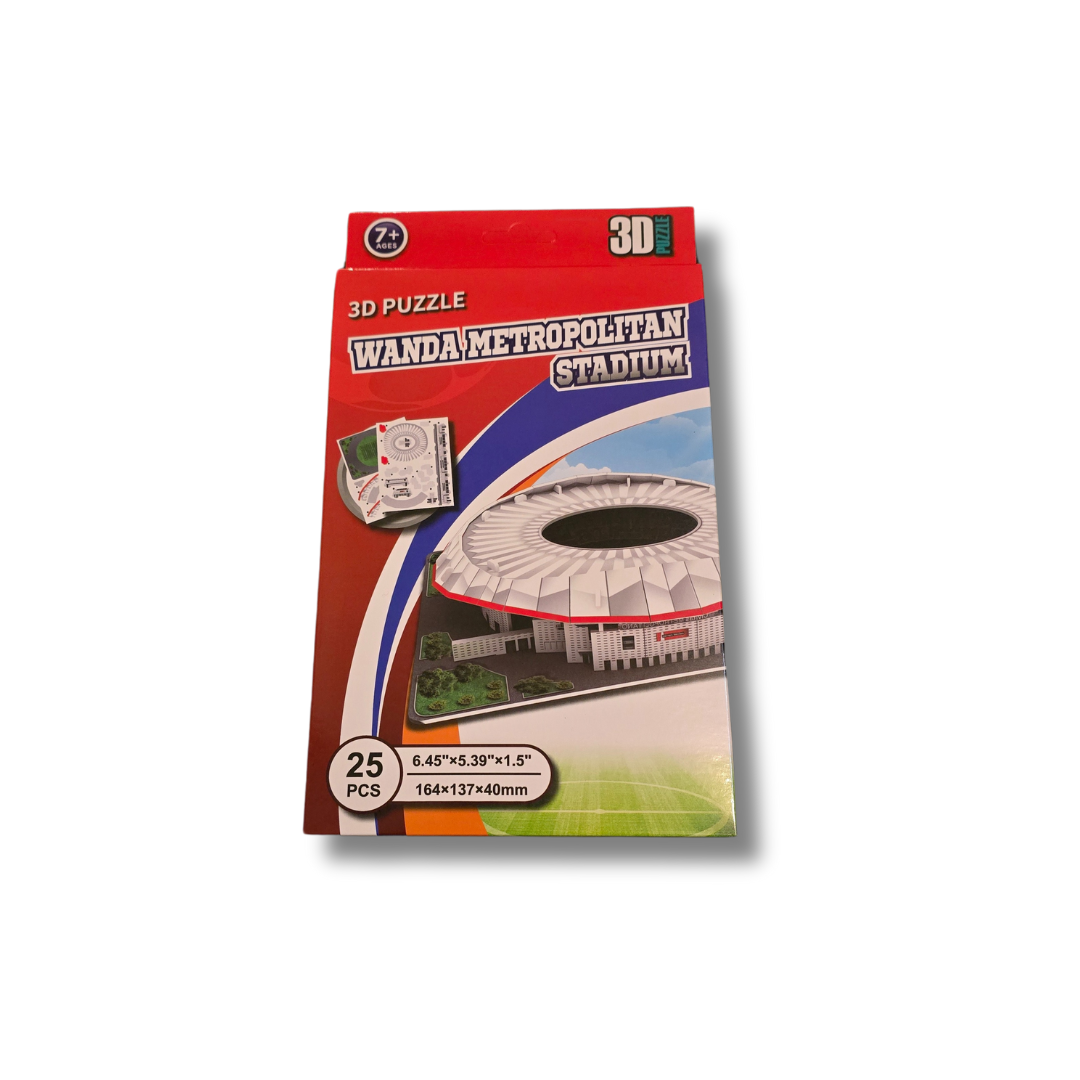 Small Wanda Metropolitano - (25 pcs) 3D Stadium