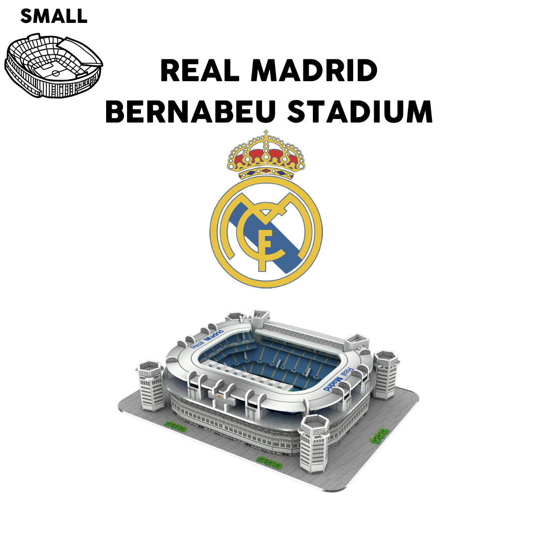 Small Santiago Bernabéu - Real Madrid (41 pcs) 3D Stadium