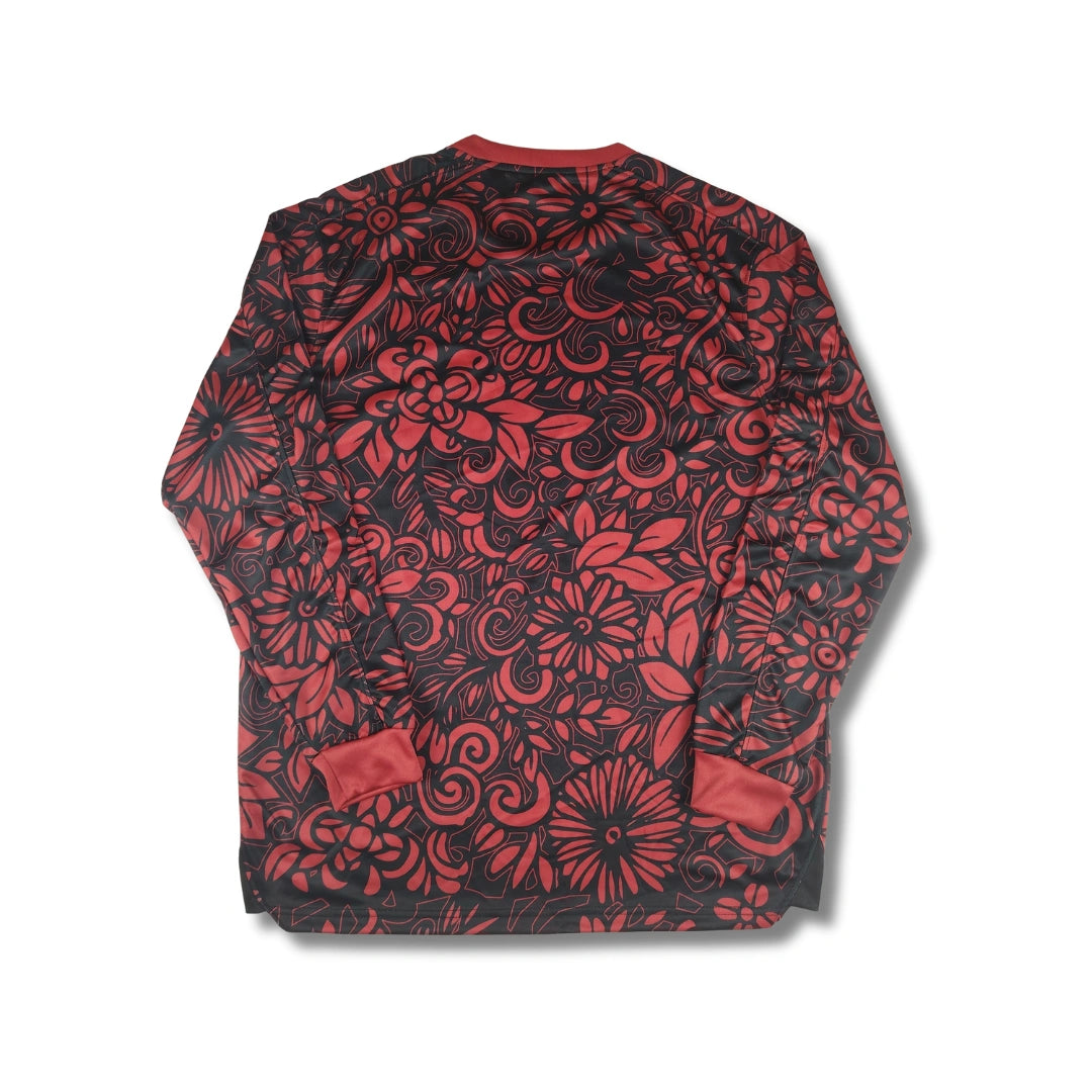 Palestine Red Floral Long Sleeve - Exclusive (English)