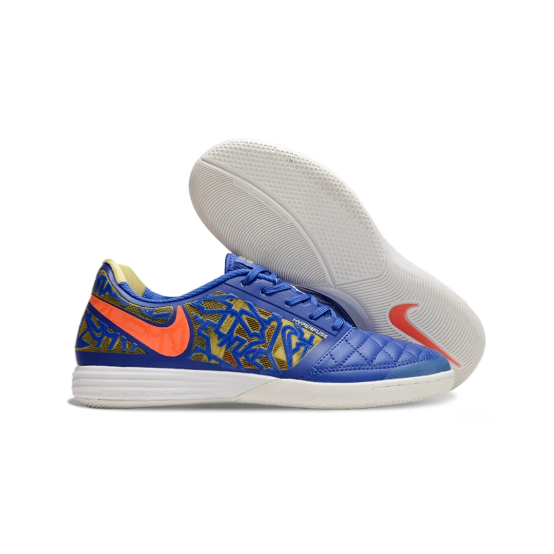 Lunar Gato 2 Blue/Gold Futsal - IC