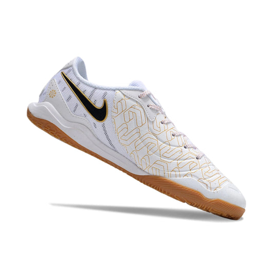 Tiempo Legend 10 White/Gold Futsal - IC