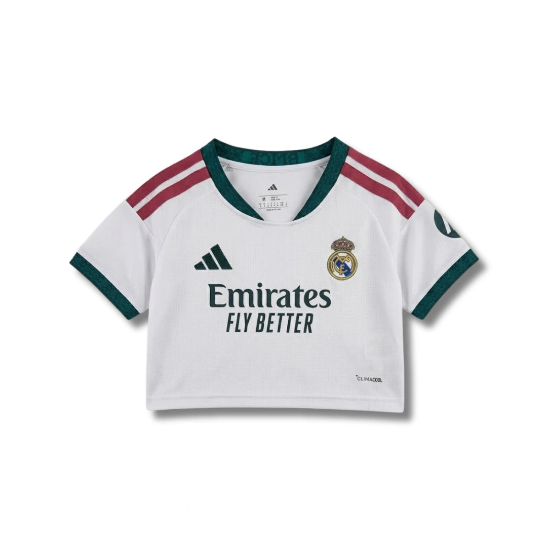 Real Madrid Women 26/27 Crop Top - Home