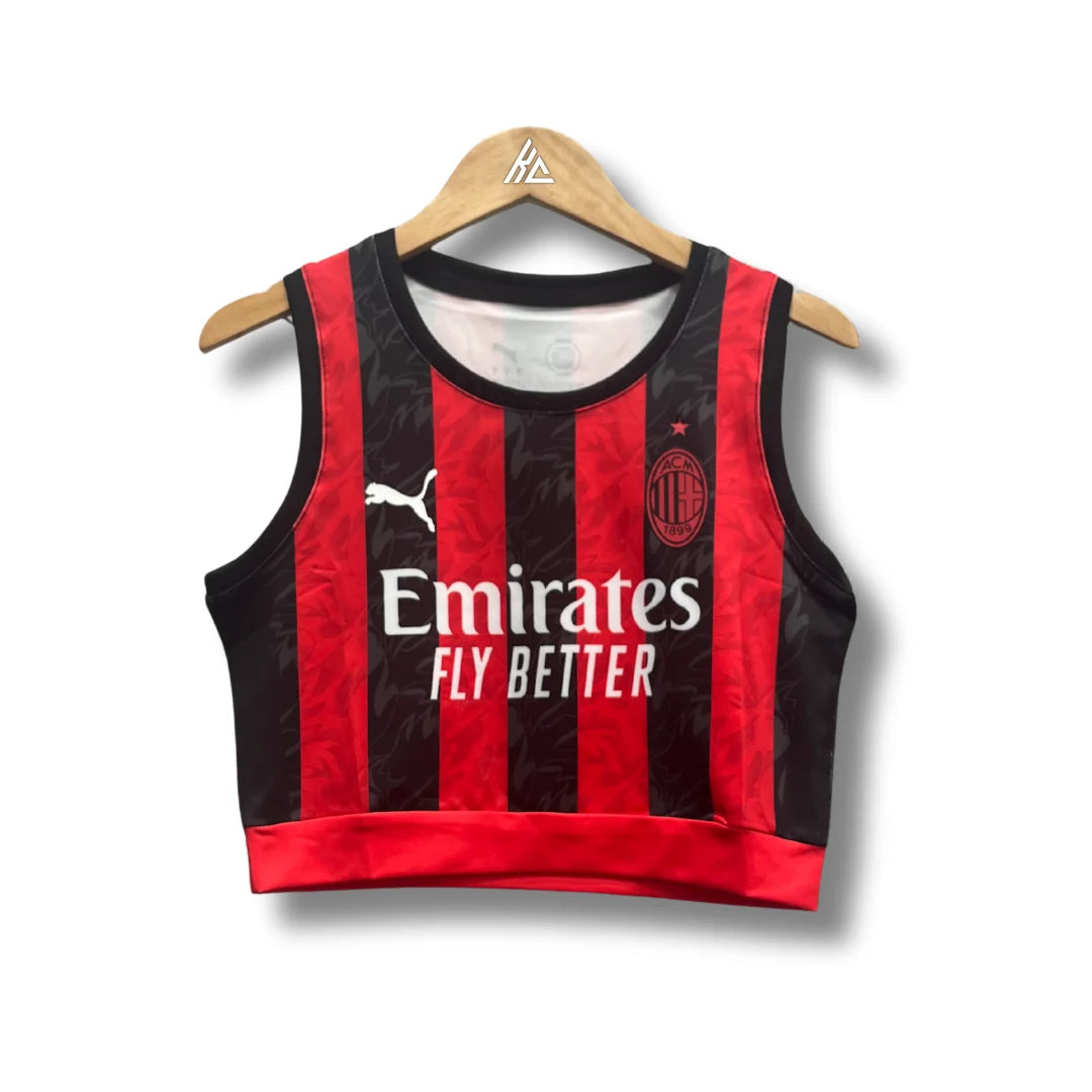 AC Milan Women 25/26 Crop Top - Home - My Store