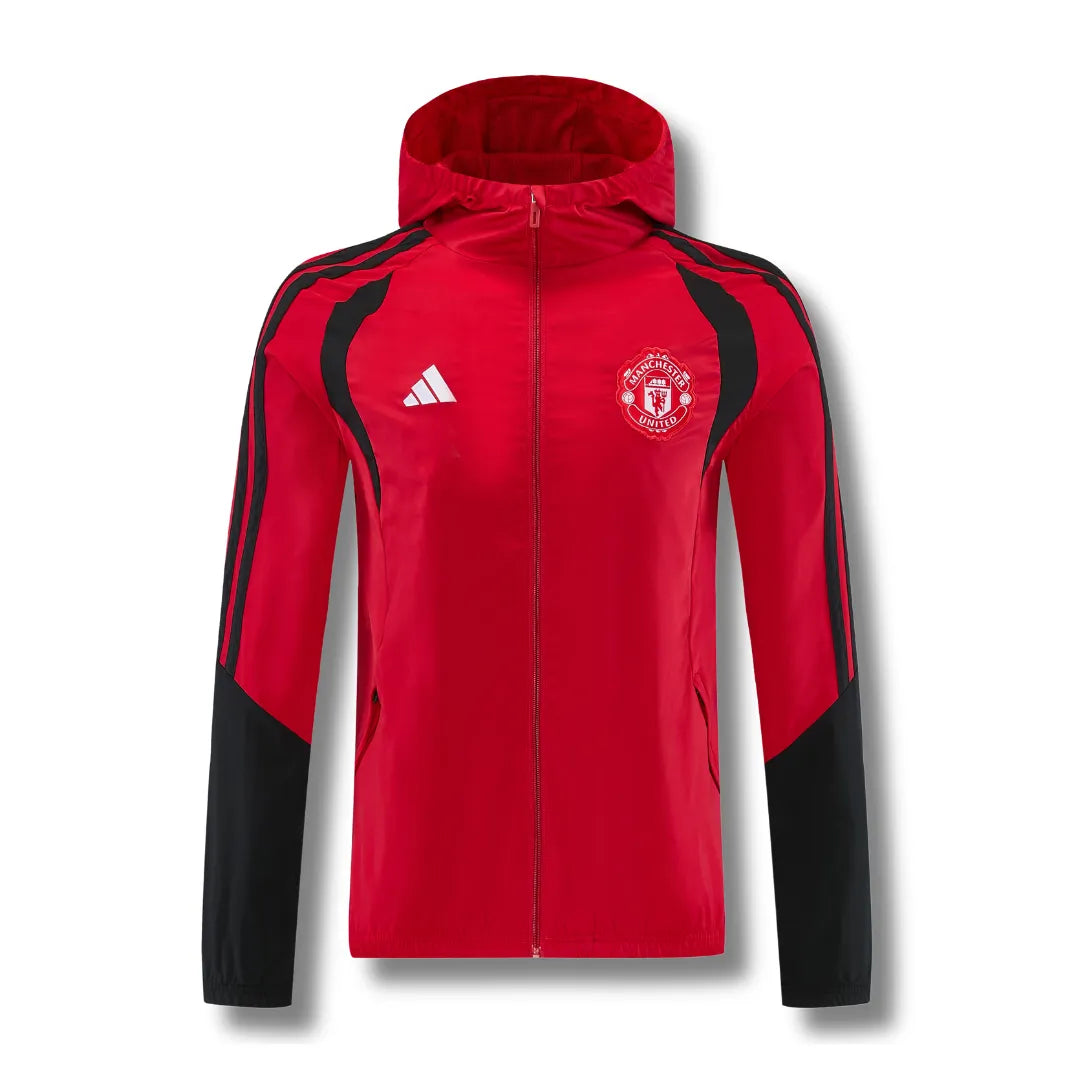 Manchester United Red Hooded Windbreaker 26/27