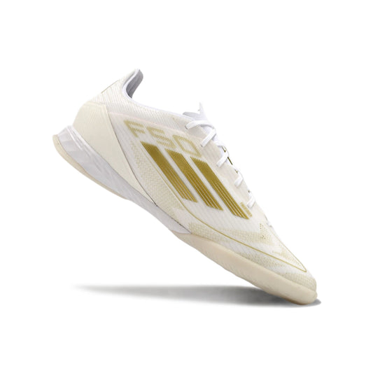 F50 White/Gold Futsal - IC