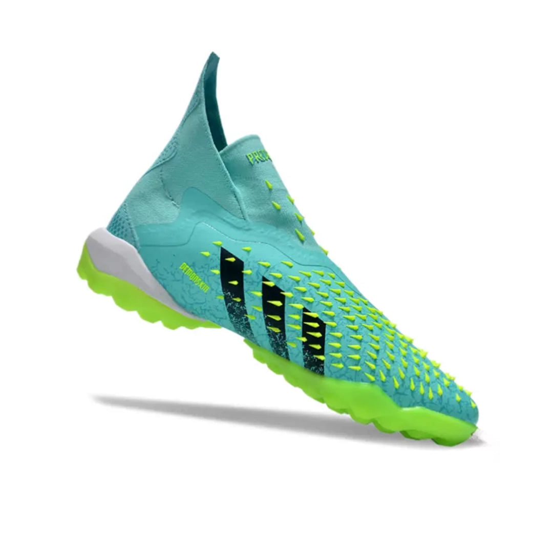 Kids Predator Freak+ Elite Baby Blue/Yellow - Turf