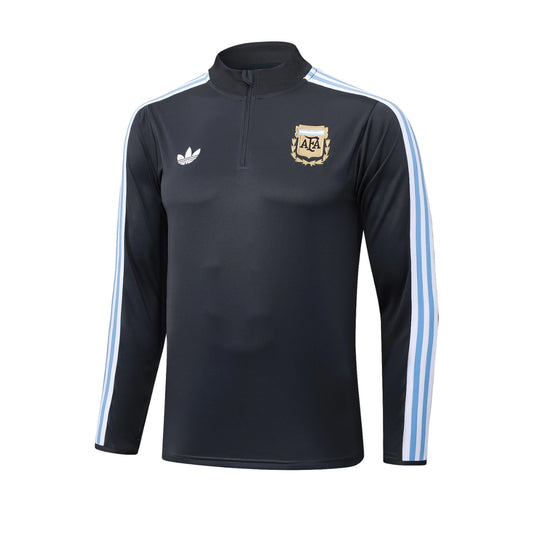 بدلة رياضية للأطفال باللونين الأسود والأزرق من الأرجنتين