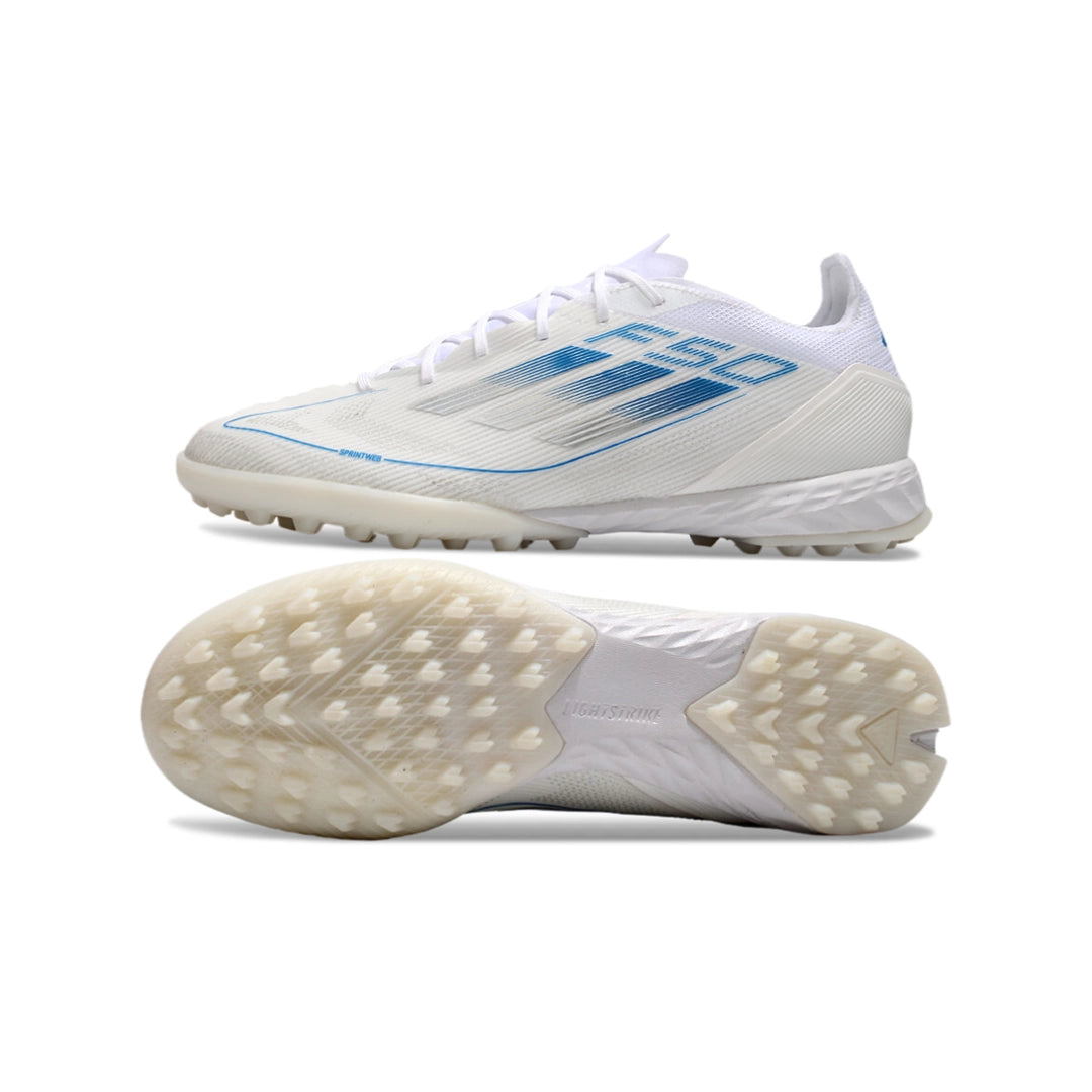F50 Elite أبيض/أزرق - TF