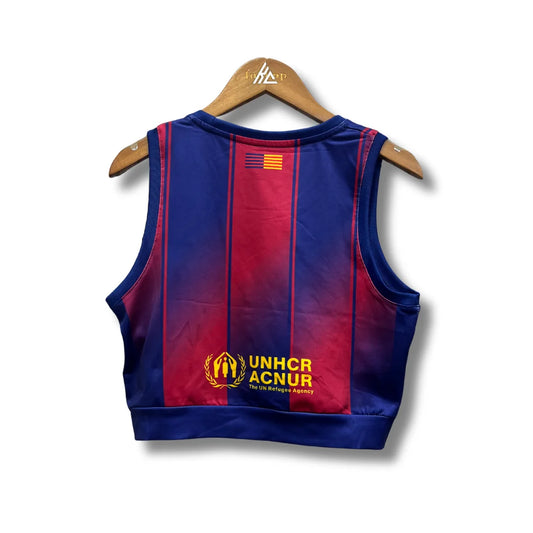 Barcelona Women 25/26 Crop Top - Home - My Store