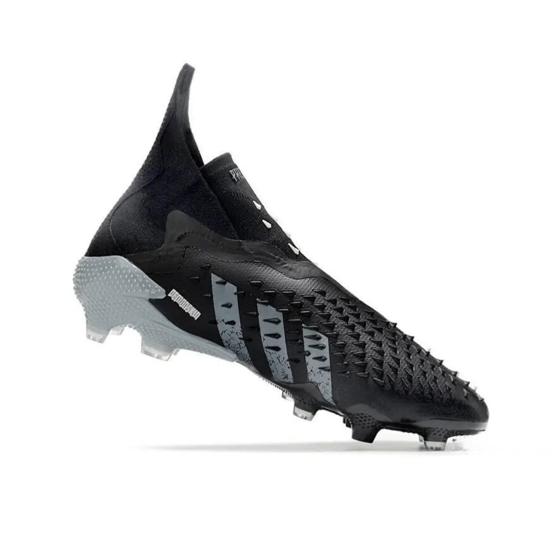 Kids Predator Freak+ Elite Black/Grey - FG
