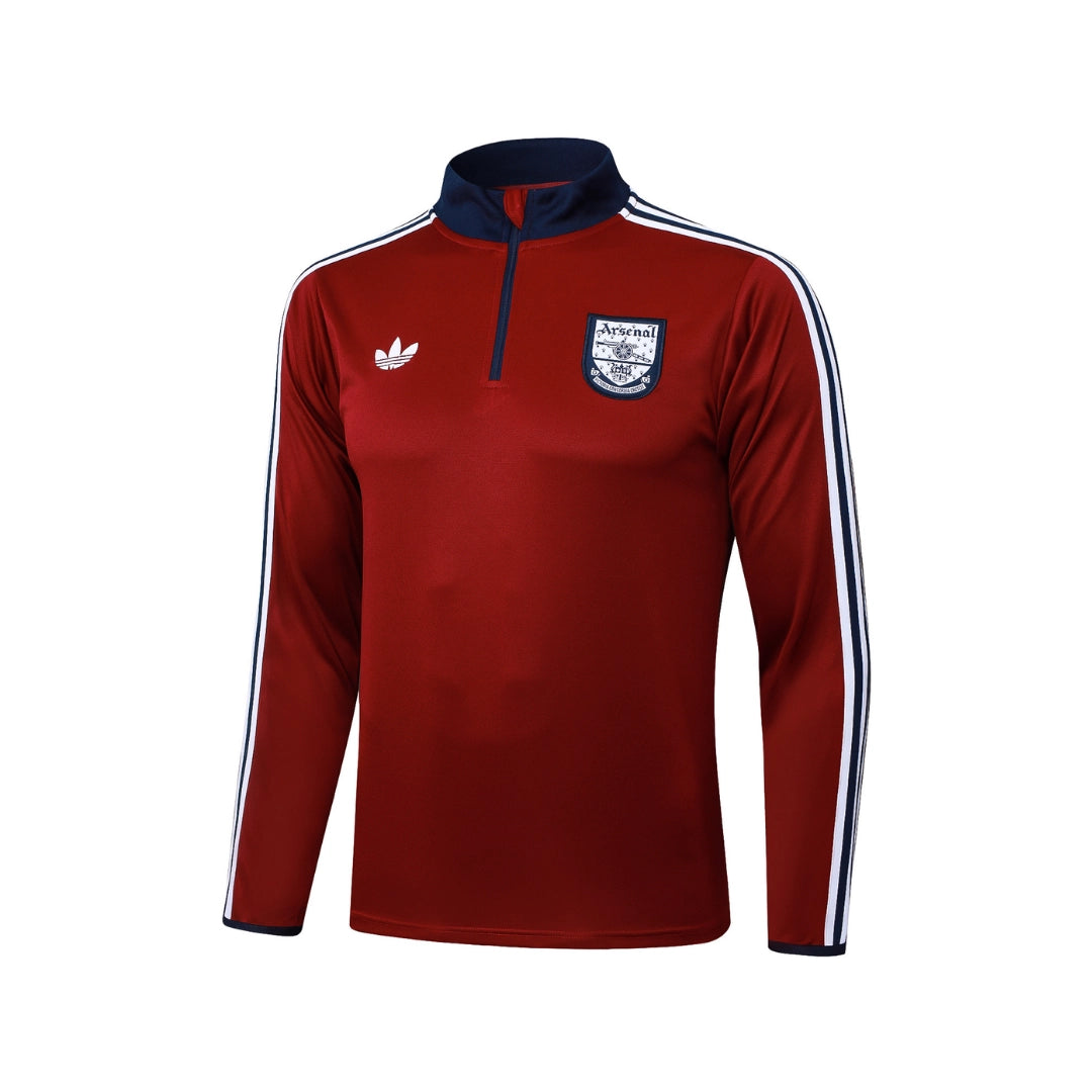Arsenal Burgundy/White Tracksuit - My Store