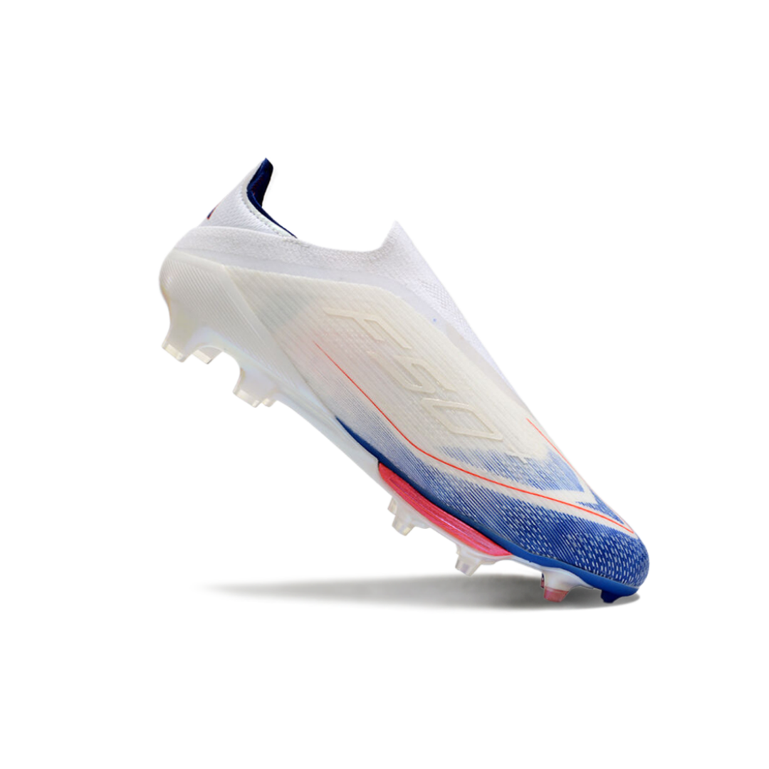 حذاء F50+ بدون أربطة Elite White - FG