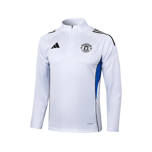 Manchester United White/Blue Tracksuit