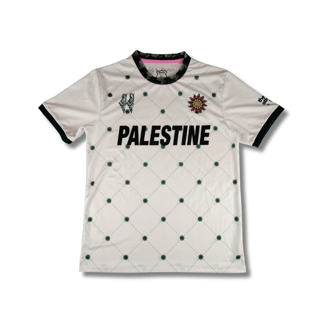Palestine White Dotted - Exclusive - My Store