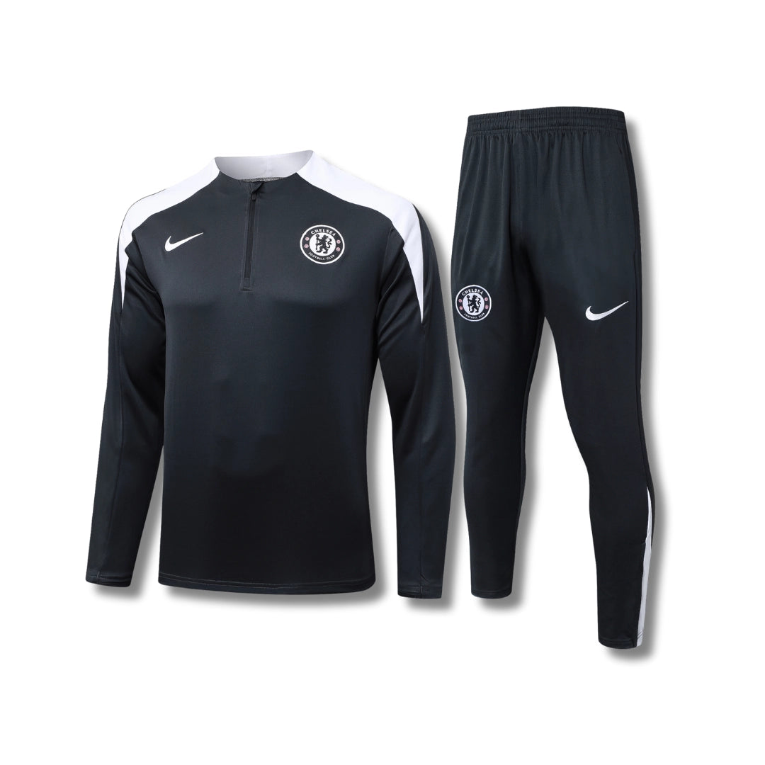 Chelsea Black Tracksuit