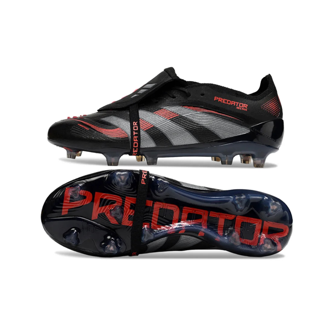 Predator 25 Elite Black/Silver/Red - FG