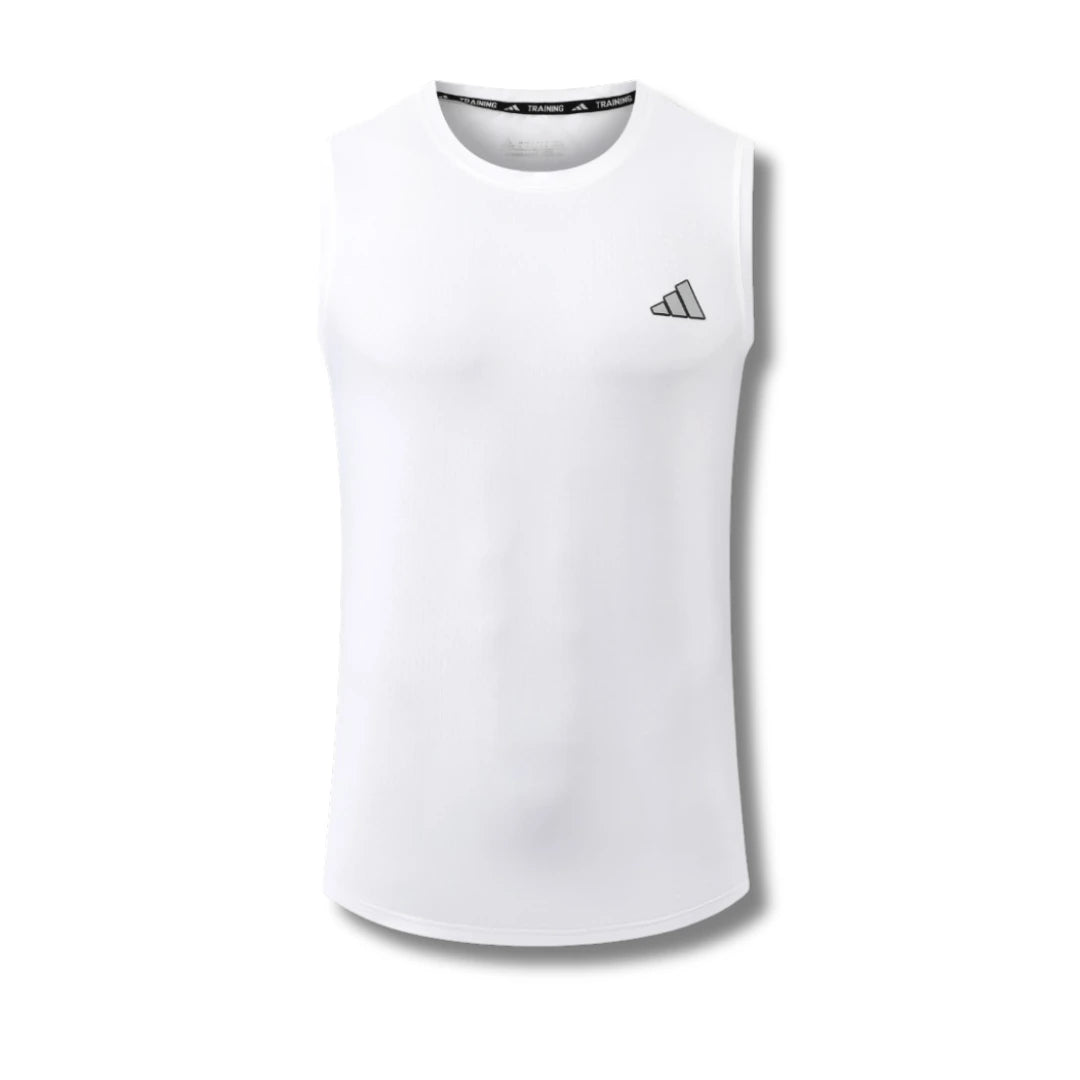 TECH-FIT White Compression - Sleeveless
