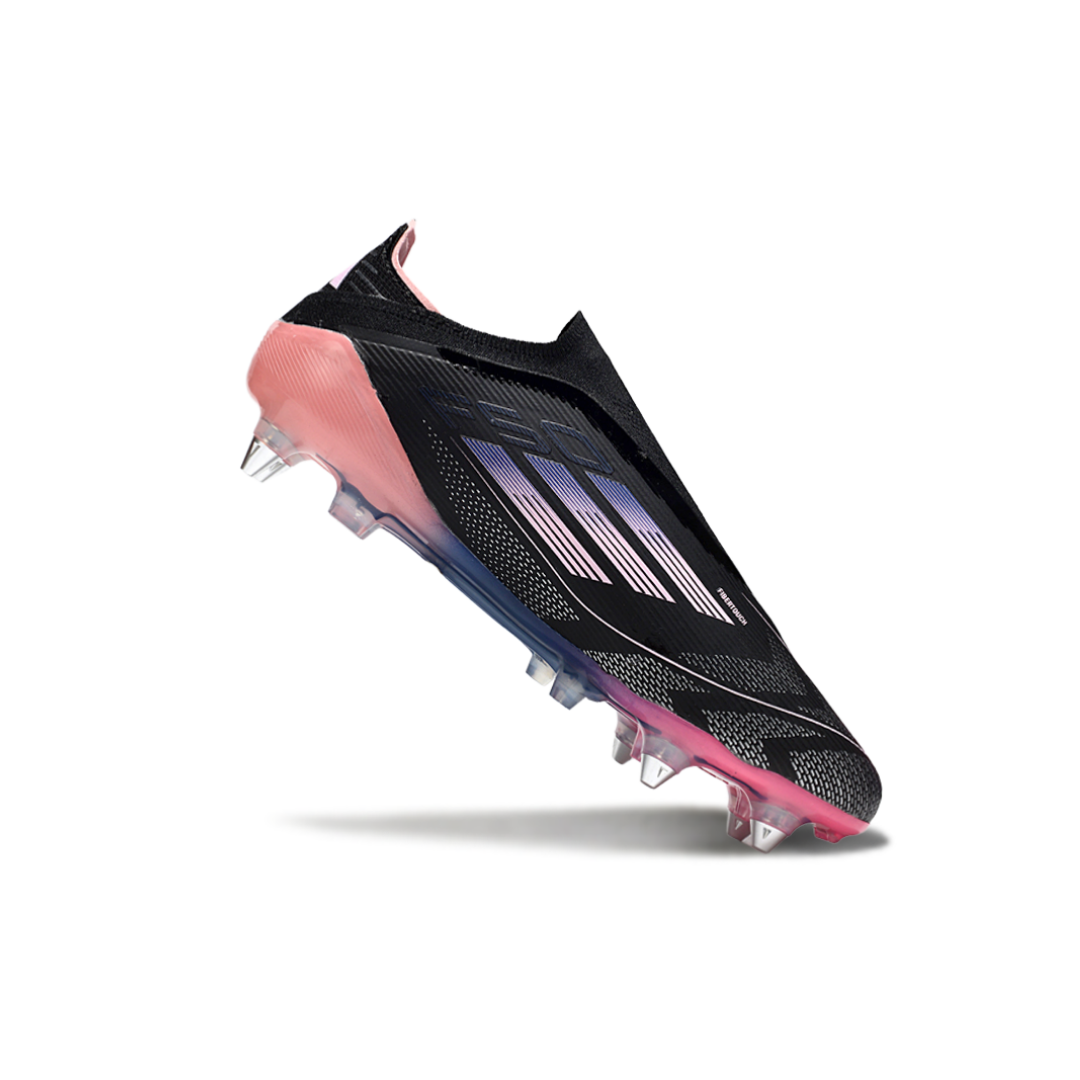 حذاء F50 بدون رباط Elite أسود/نحاسي - FG