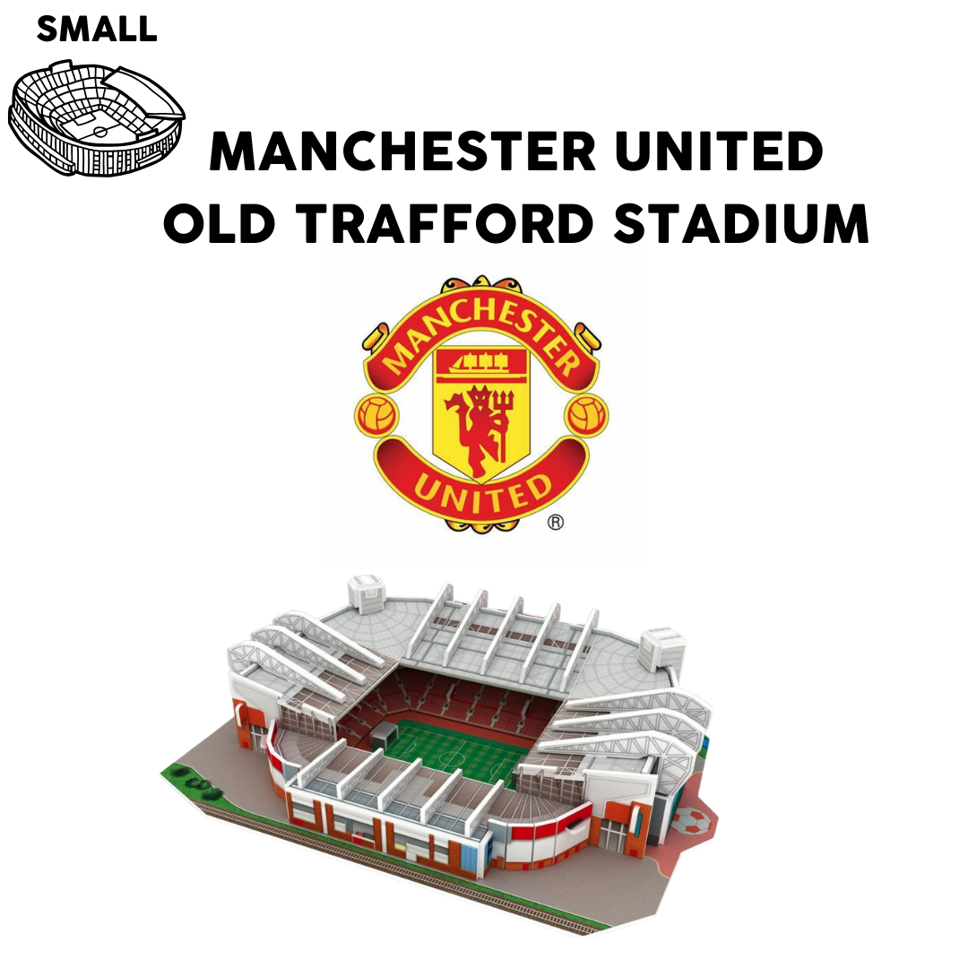 Small Old Trafford - Manchester United (46 pcs) 3D Stadium