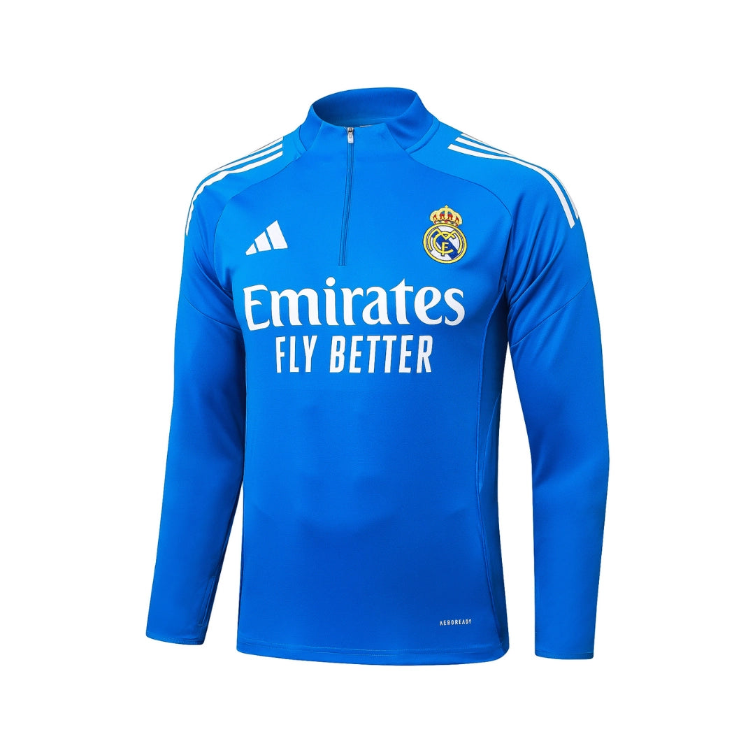 Real Madrid Blue/White Kids Tracksuit - My Store