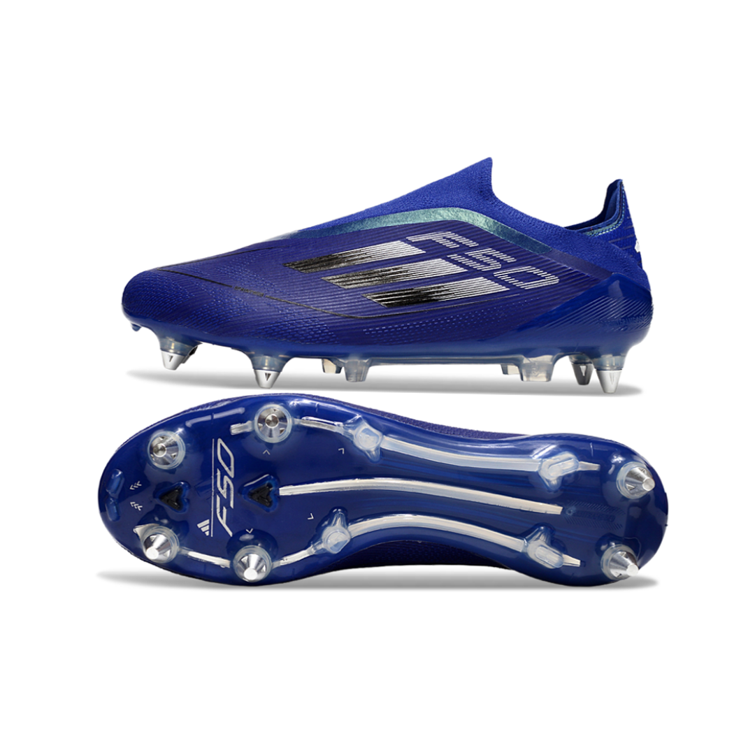 حذاء F50 بدون أربطة Elite Navy - FG