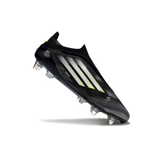 F50 Laceless Elite Black/Silver - FG