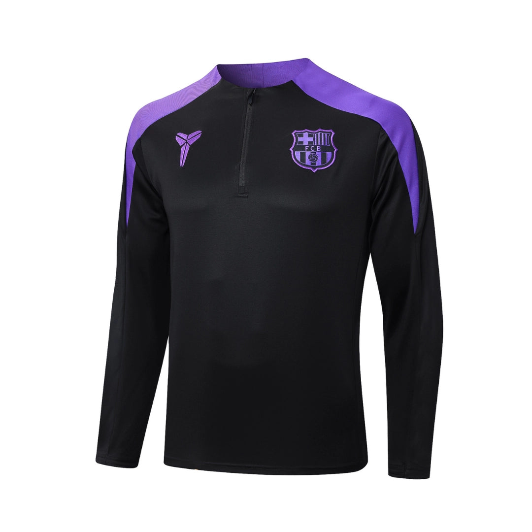 Barcelona x Kobe Black/Purple Kids Tracksuit - My Store