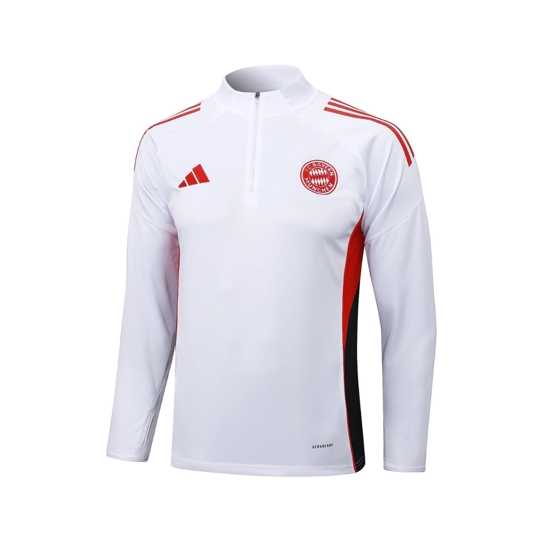 Bayern White/Red Tracksuit - My Store