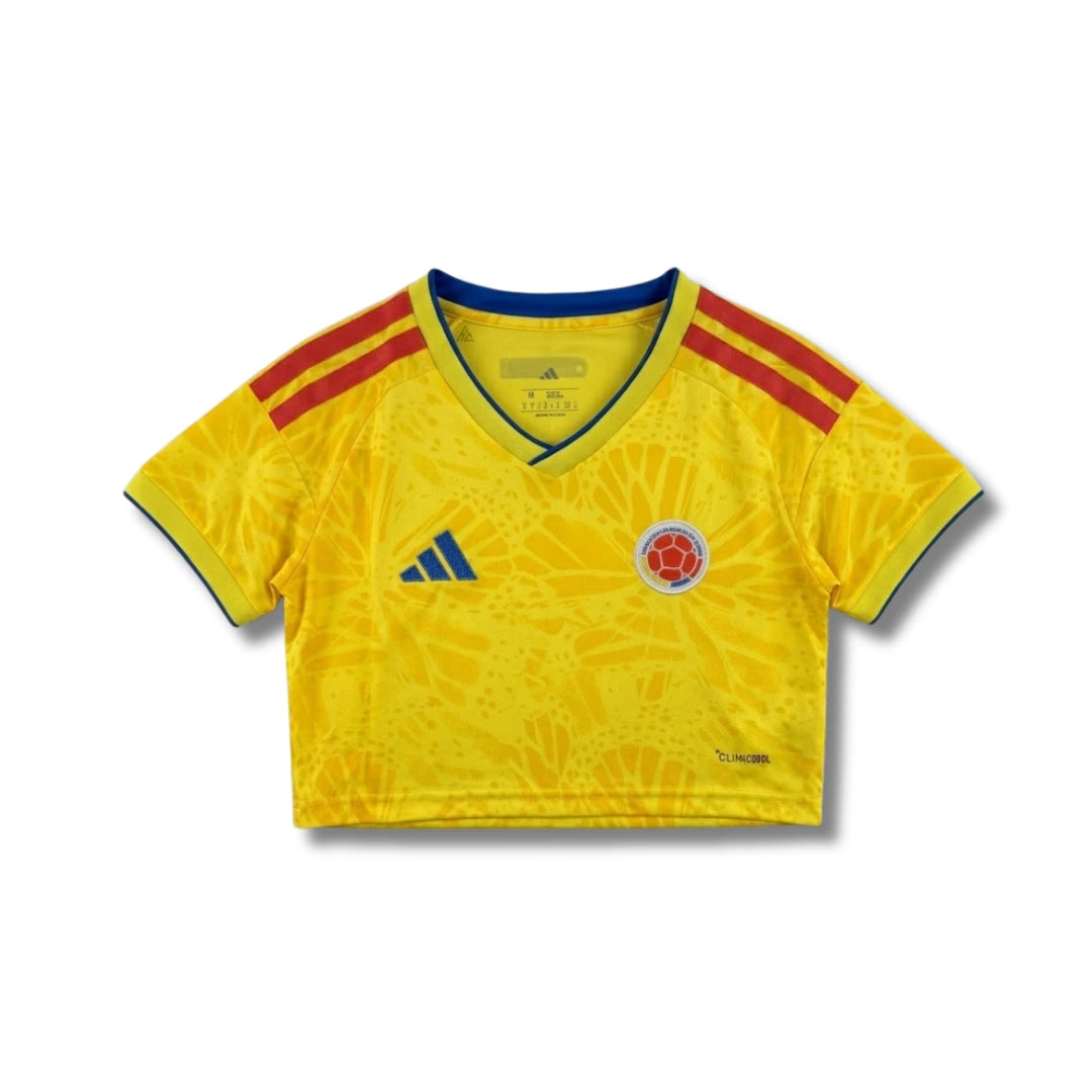 Colombia Women WC Crop Top - Home