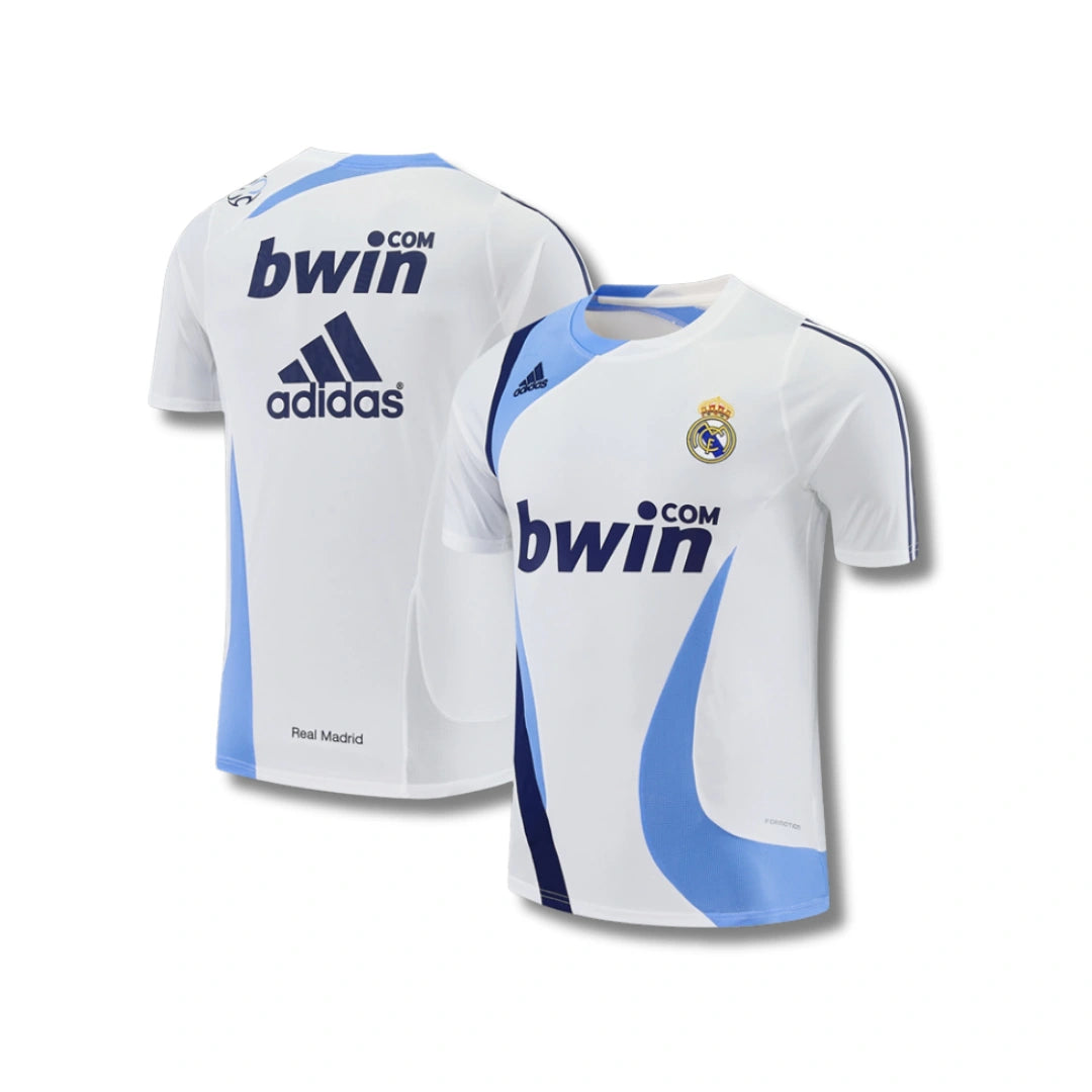 Real Madrid Retro 07/08 White Training - My Store