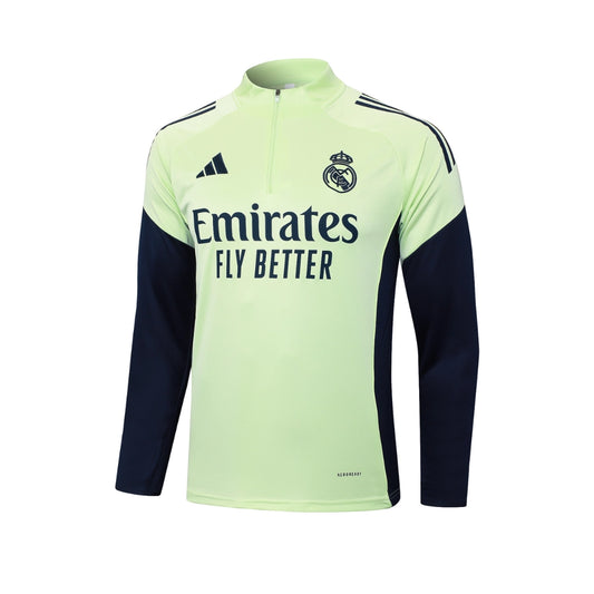 Real Madrid Black/Lime Tracksuit
